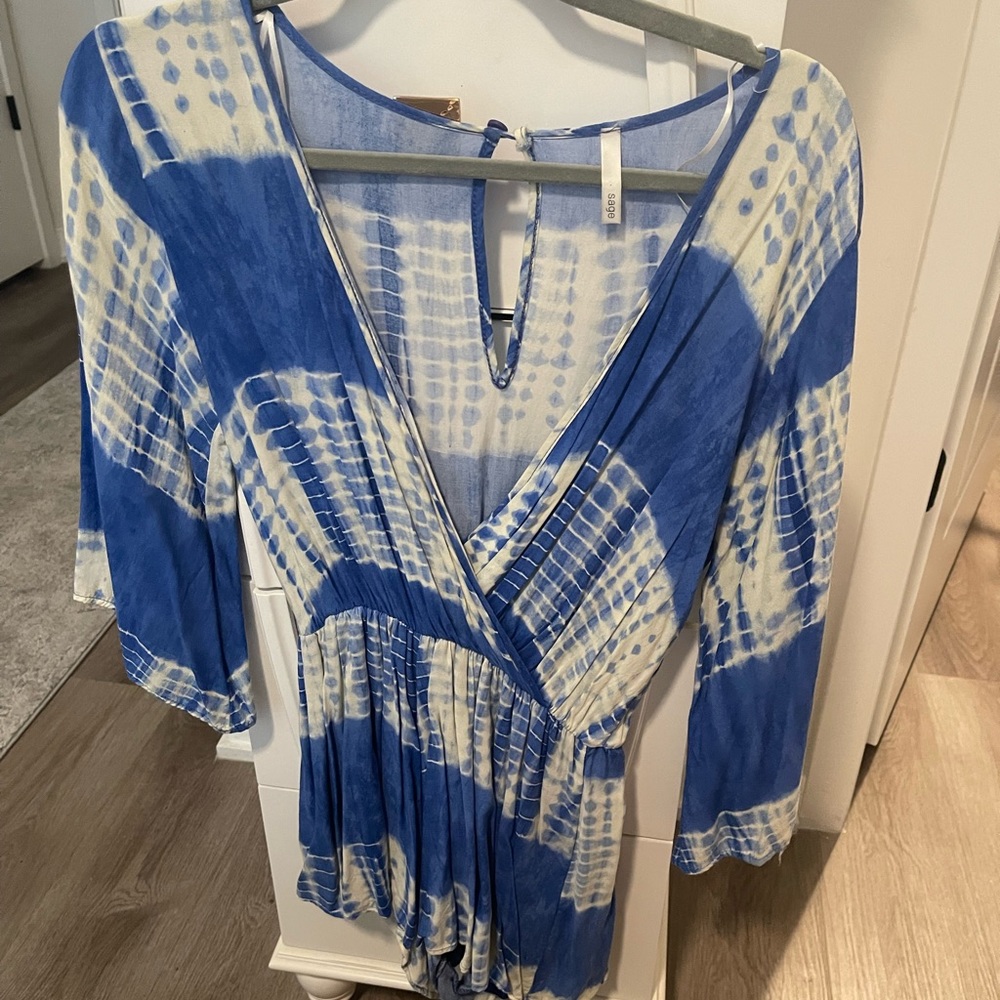 tie dye romper